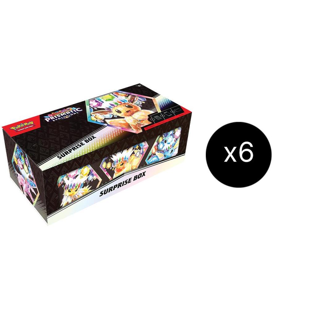 Prismatic Evolutions Surprise Box Case - SV: Prismatic Evolutions (PRE)